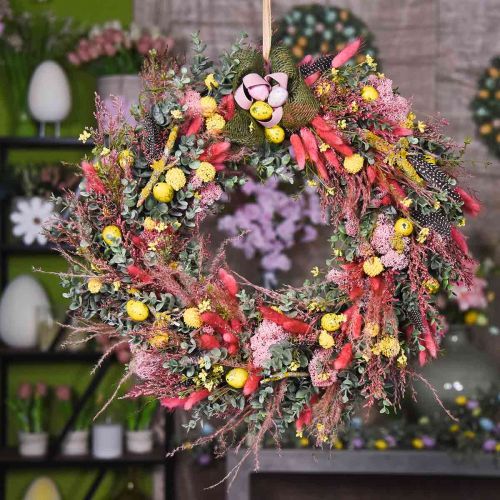 Floristik24 Ramo Deco eucalipto ramo de eucalipto artificial 75cm