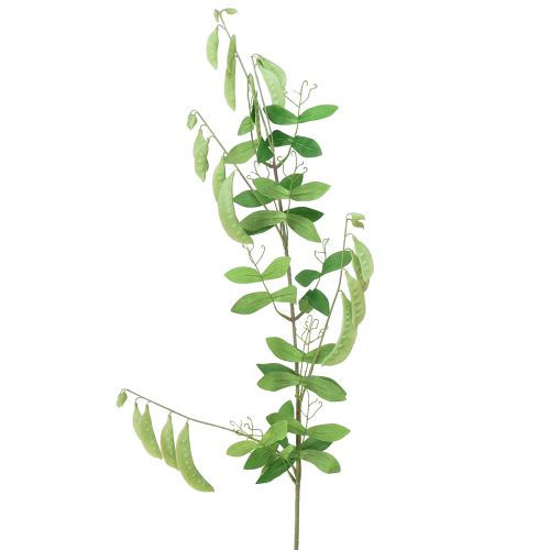 Ramo decorativo ramo de ervilhaca planta artificial verde 94cm