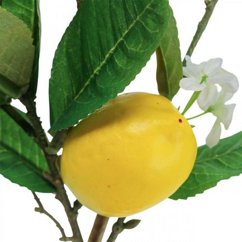 Itens Ramo de limão decorativo com flores e frutos Alt.68cm