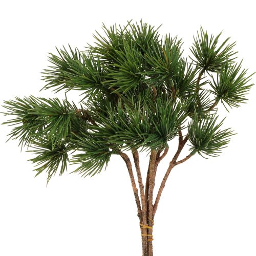 Ramos decorativos de pinheiro artificial ramos de pinheiro verde 28cm 6 peças