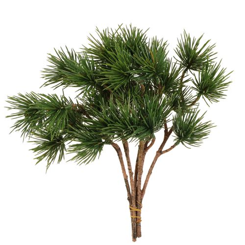 Itens Ramos decorativos de pinheiro artificial ramos de pinheiro verde 28cm 6 peças