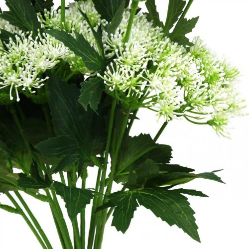 Itens Dill florescendo, ervas artificiais, planta decorativa verde, branco 49 cm 9 unidades