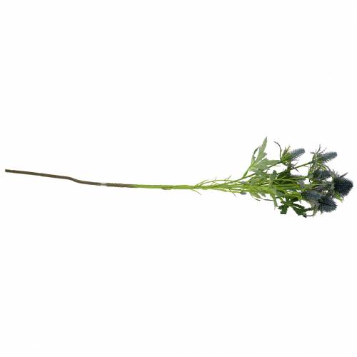 Floristik24 Flor artificial cardo azul 70cm