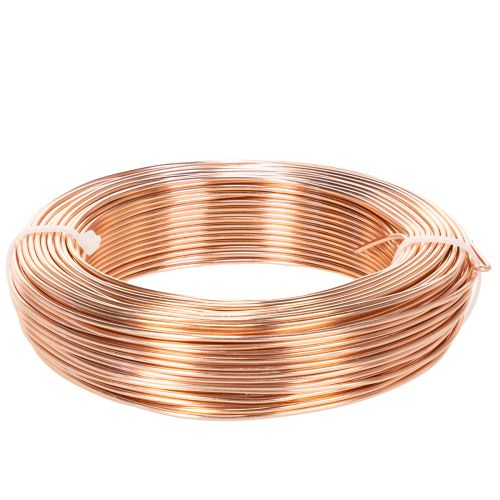Rolo de arame de alumínio para artesanato e floricultura, 60m, 500g