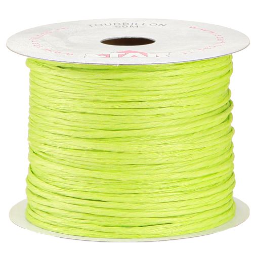 Floristik24 Fio enrolado 50m verde maçã