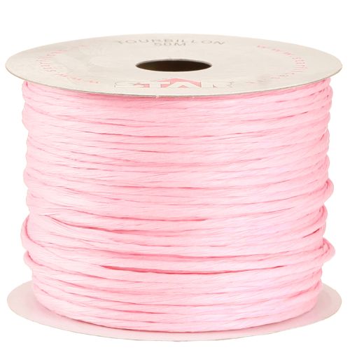 Floristik24 Fio enrolado 50m rosa