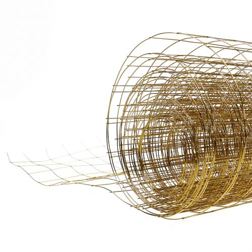Itens Arame fio decorativo dourado 35cm 5m