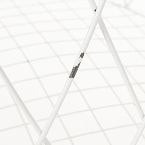 Itens Cesto de arame com alça, metal branco, Ø25/30/35cm, conjunto de 3