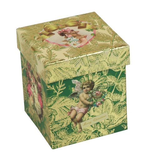 Itens Vela perfumada de Natal vela vermelha de vidro vela de Natal Ø7,5cm