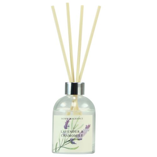 Itens Varas perfumadas difusor de lavanda e camomila em vidro 100ml