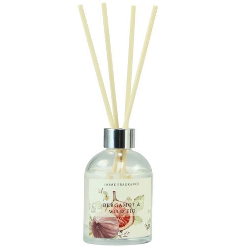 Floristik24 Varas perfumadas difusor de fragrância ambiente vidro bergamota figo 100ml