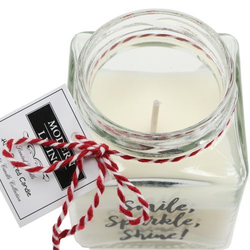 Floristik24 Cera perfumada em um vidro Sorria, brilhe, brilhe!