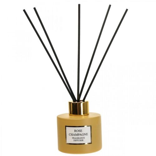 Floristik24 Difusor de fragrância de ambiente em sticks de fragrância Rose Champagne 75ml