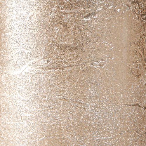 Itens Velas de cor sólida platina 50x100mm 4 unidades