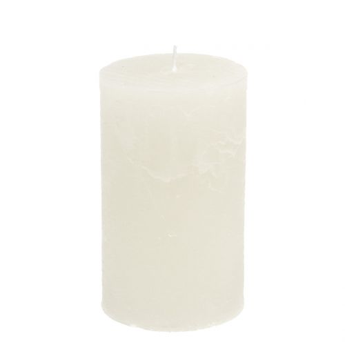 Velas de cor sólida branca 85x150mm 2pcs