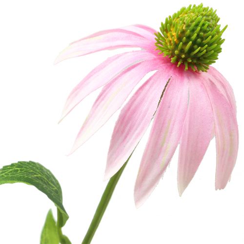 Floristik24 Flor de equinácea rosa claro artificial 90cm