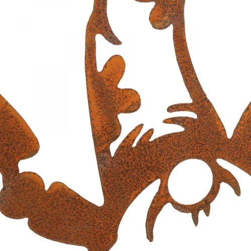 Floristik24 Suporte decorativo de metal para gnomo decorativo patina Alt.40cm