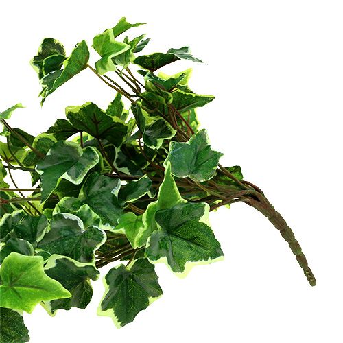 Floristik24 Cabide Ivy 80cm branco e verde
