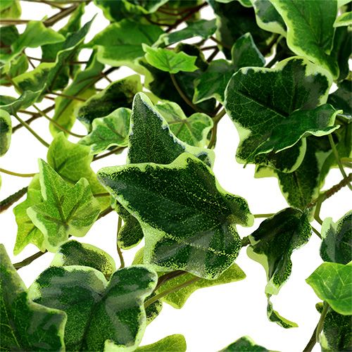 Floristik24 Cabide Ivy Real-Touch verde-branco 130cm