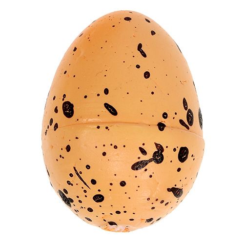 Itens Ovo de isopor laranja 3,5cm 24 un