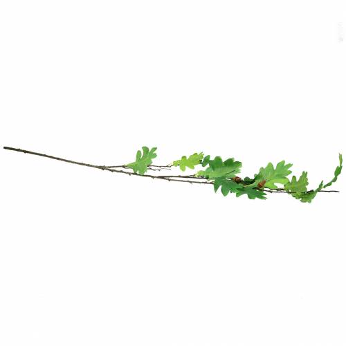 Floristik24 Ramo de folha de carvalho verde 115cm