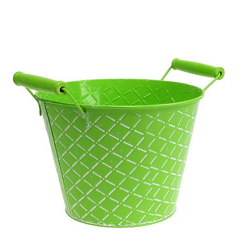 Floristik24 Balde Verde Ø21cm H16cm