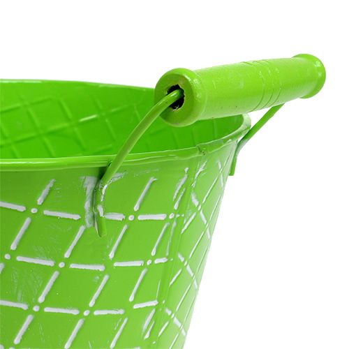 Floristik24 Balde Verde Ø21cm H16cm
