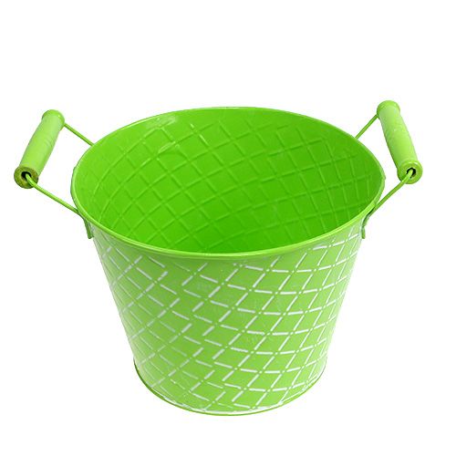 Floristik24 Balde Verde Ø21cm H16cm