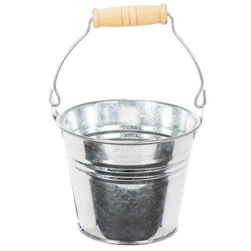 Balde Ø10cm A8cm 10 unidades. Zinco, brilhante. comprar | Floristik24.pt