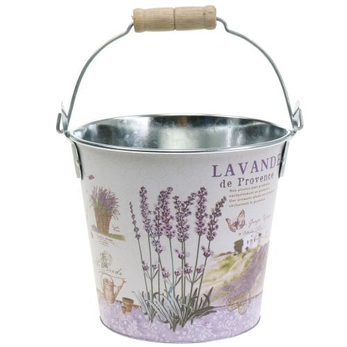 Floristik24 Balde para plantas lavanda Ø17cm Alt.16cm