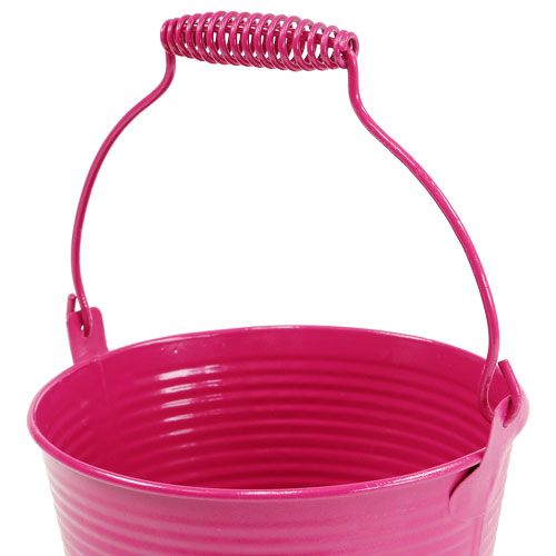Floristik24 Balde rosa Ø21,5cm Alt.19cm