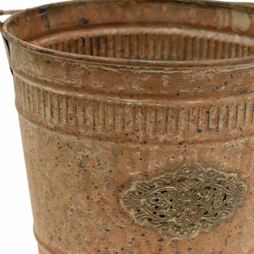 Floristik24 Balde Deco Shabby Chic Vintage Ø12,5cm A12cm