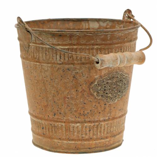 Floristik24 Balde Deco Shabby Chic Vintage Ø12,5cm A12cm