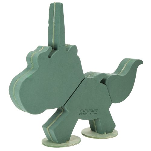 Floristik24 Unicórnio de espuma floral 68cm x 60cm