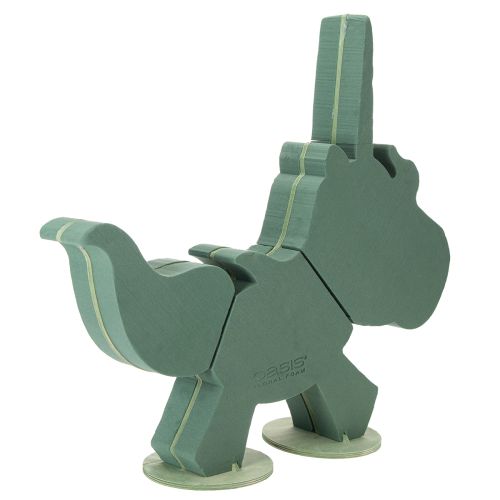 Itens Unicórnio de espuma floral 68cm x 60cm