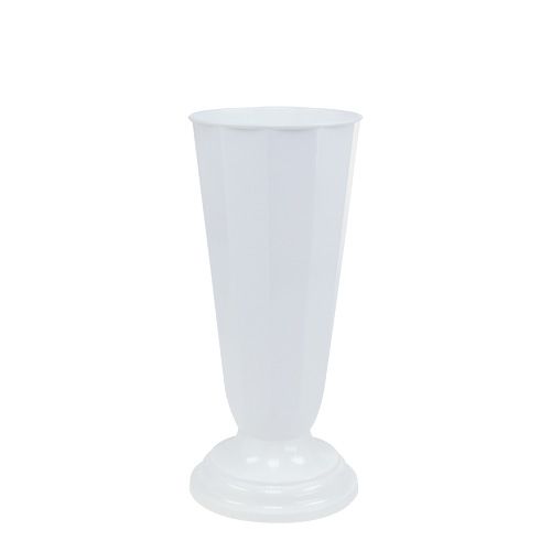 Floristik24 Vaso de fixação “Szwed” branco Ø13cm