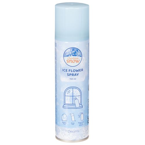 Spray decorativo Ice Flower Spray para janelas e decorações de inverno em vidro 150 ml