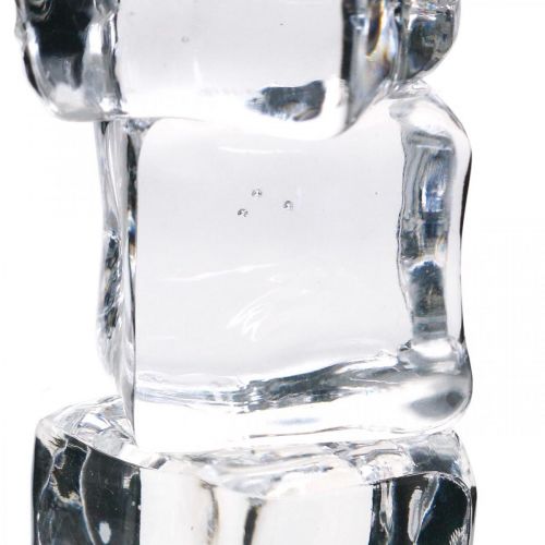 Itens Cubos de gelo Deco, decoração de verão, gelo artificial 3cm 6uds
