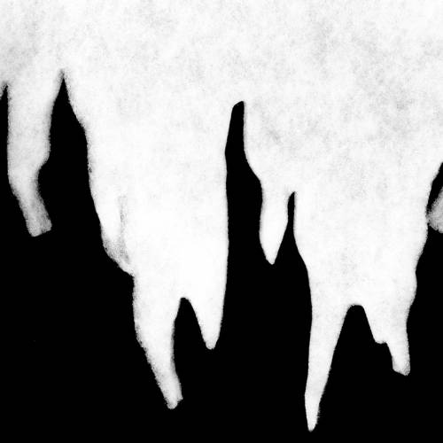 Floristik24 Garland icicle white 5m x 33cm