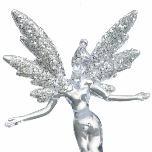 Floristik24 Cabide Deco Decoração da árvore de Natal fada 14cm