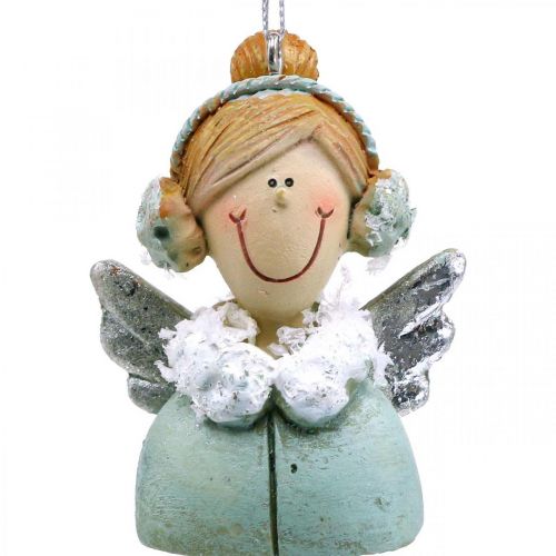 Floristik24 Pingente de anjo decoração de árvore de anjo de Natal Alt.5,5cm 8 peças