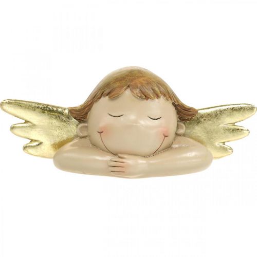 Itens Figura decorativa de anjo Decoração de mesa de Natal 22,5 × 9,5 × 9cm
