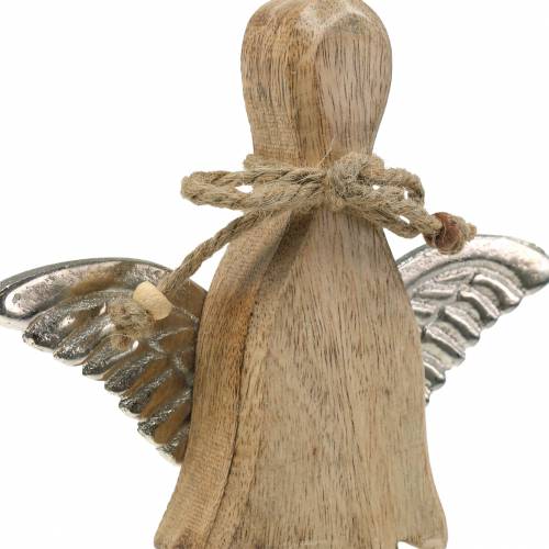 Floristik24 Decoração de Natal em madeira de anjo Alt.32cm