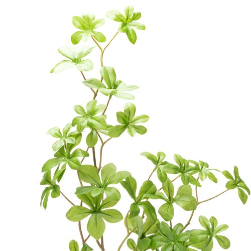 Itens Ramo artificial de Schefflera, elegante decoração vegetal para ambientes, 95 cm