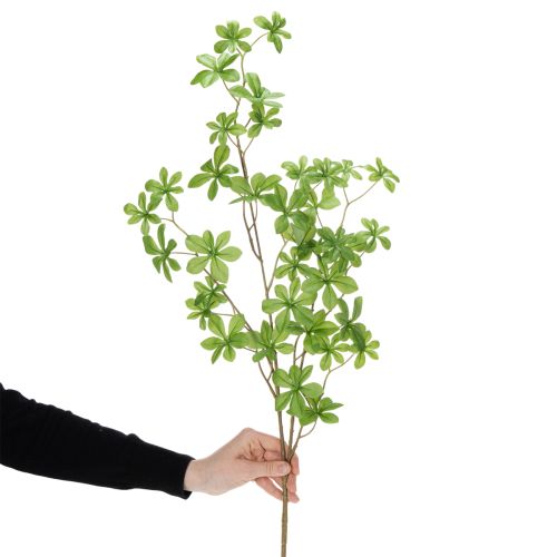 Itens Ramo artificial de Schefflera, elegante decoração vegetal para ambientes, 95 cm