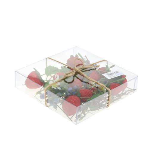Floristik24 Conjunto de artesanato com bagas, ramos decorativos e folhas
