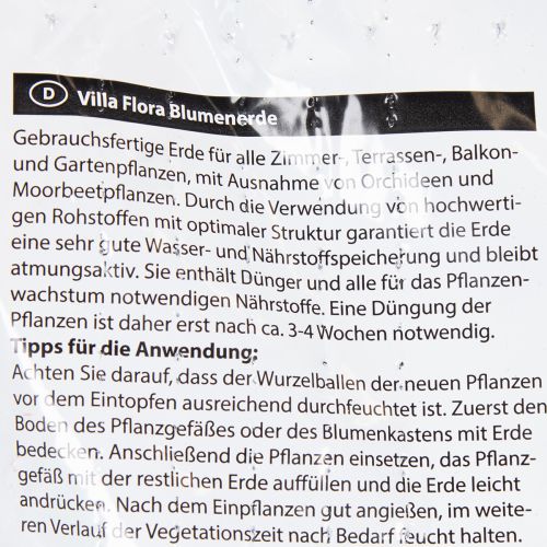 Itens Terra para vasos Villa Flora 18L