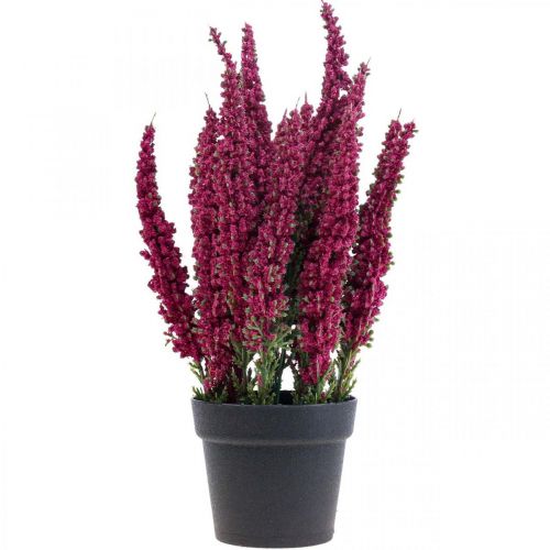 Floristik24 Erika urze roxa vassoura urze planta artificial H26cm