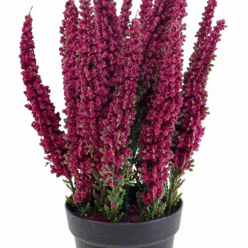 Floristik24 Erika urze roxa vassoura urze planta artificial H26cm