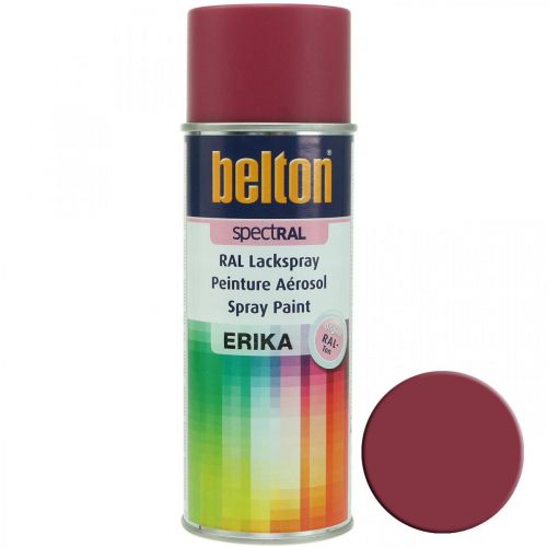 Floristik24 Belton spectRAL spray de tinta Erika tinta spray mate seda 400ml